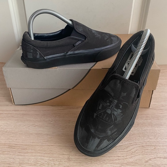 VANS Star Wars Slip-On Darth Vader Sneakers - M 5 - W 6.5 - Picture 1 of 13